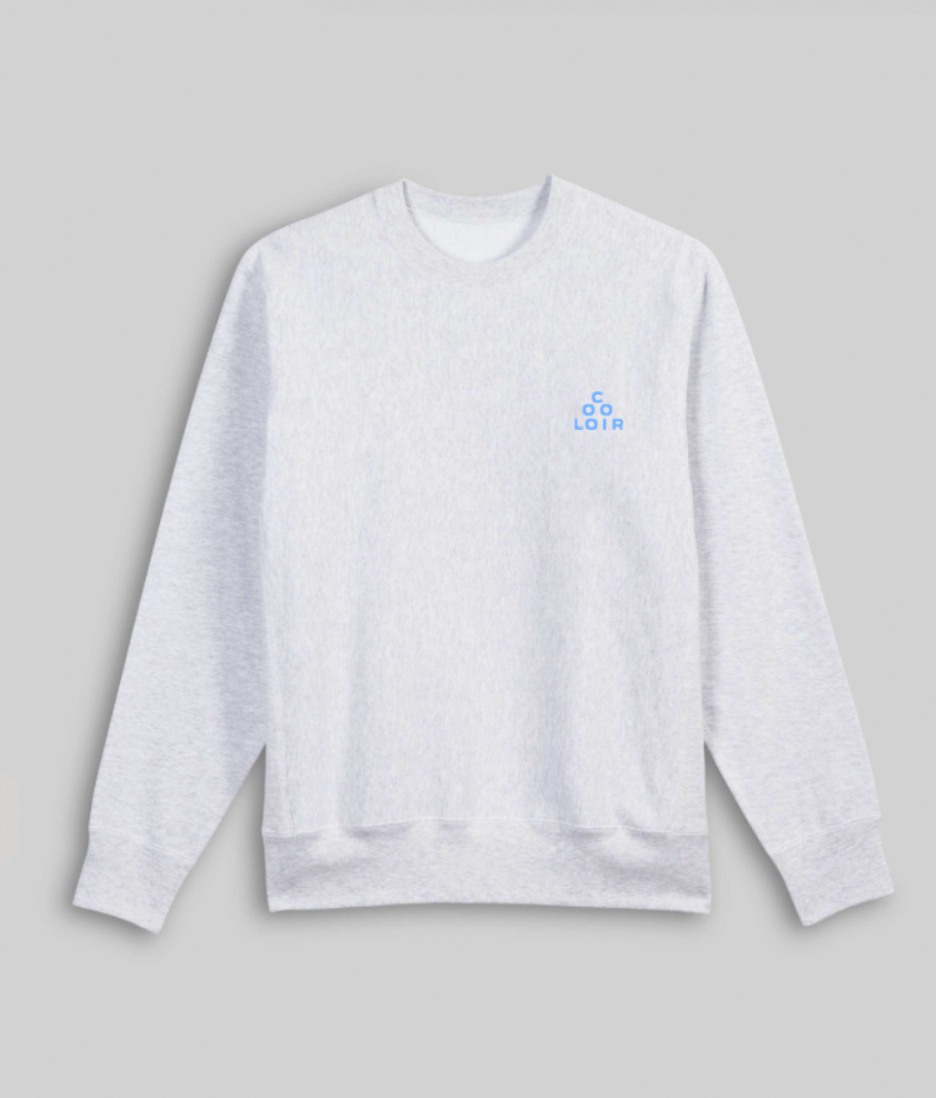 Cooloir Crewneck - Heather Ash