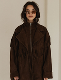 Clare Suede Jacket