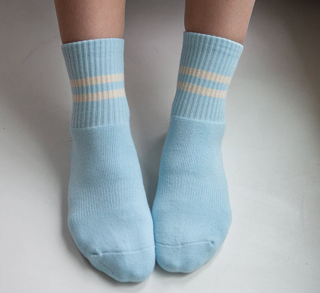 Gym Socks - Sky Stripe