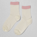 Sunday Socks - Rose Stripe