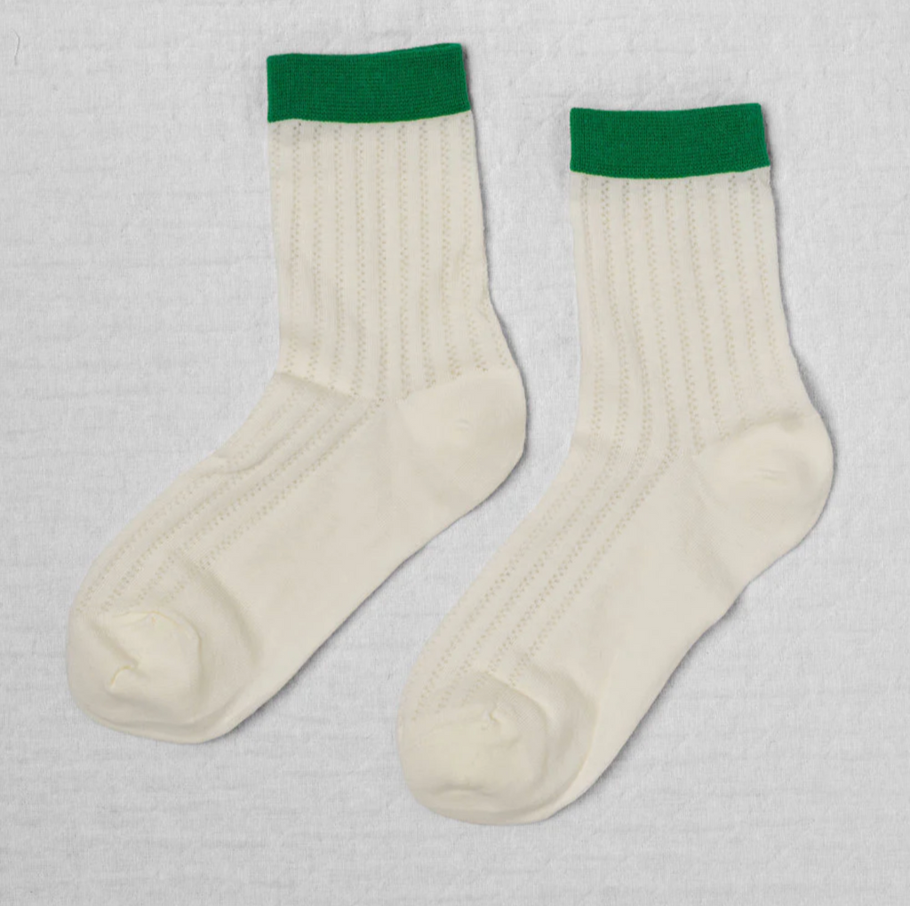 Sunday Socks - Evergreen Stripe