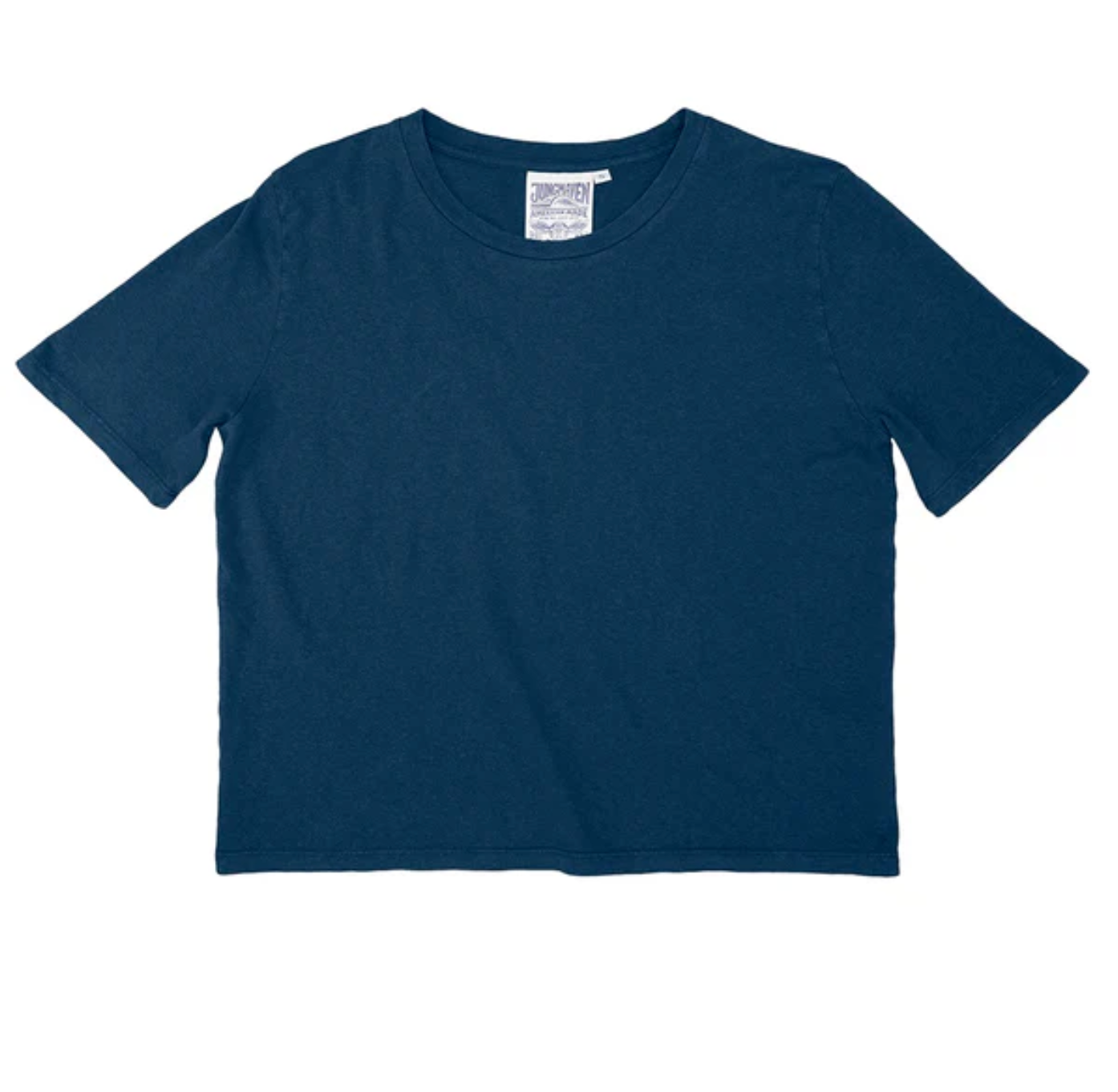Silverlake Cropped Tee - Navy