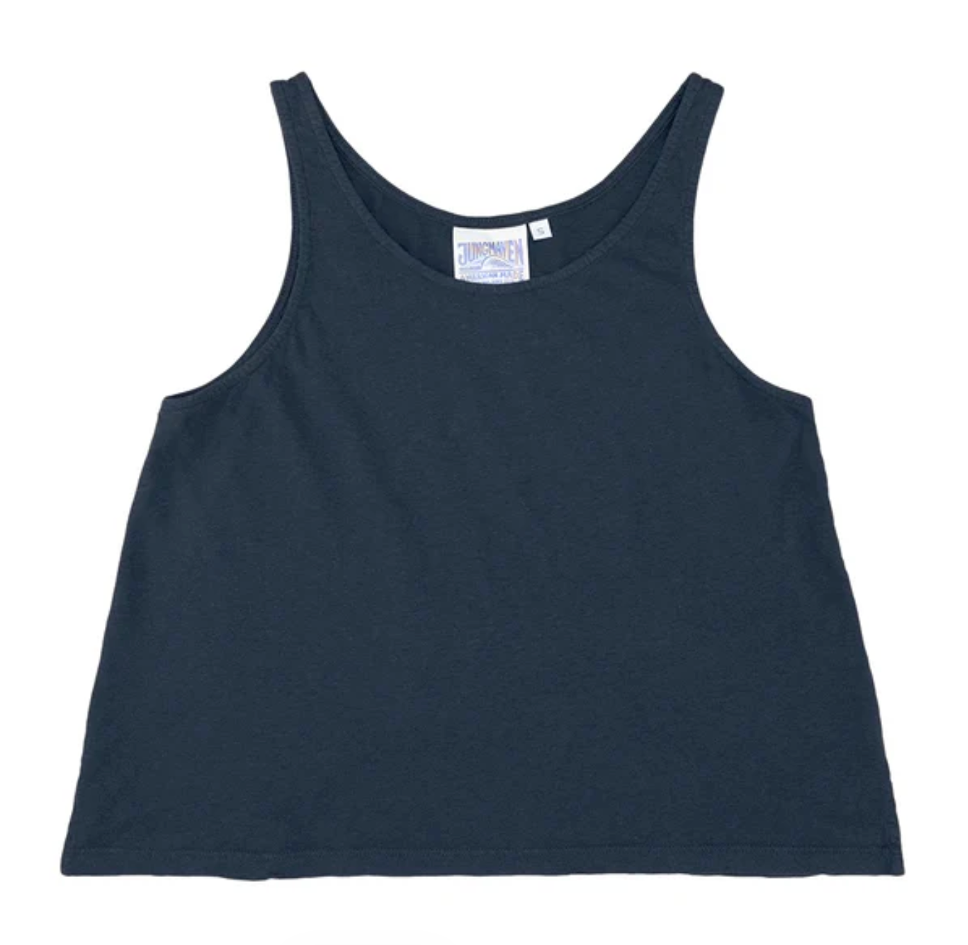 Cropped Tank - Navy
