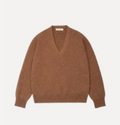 Innes Slouch VNeck - Hazelnut