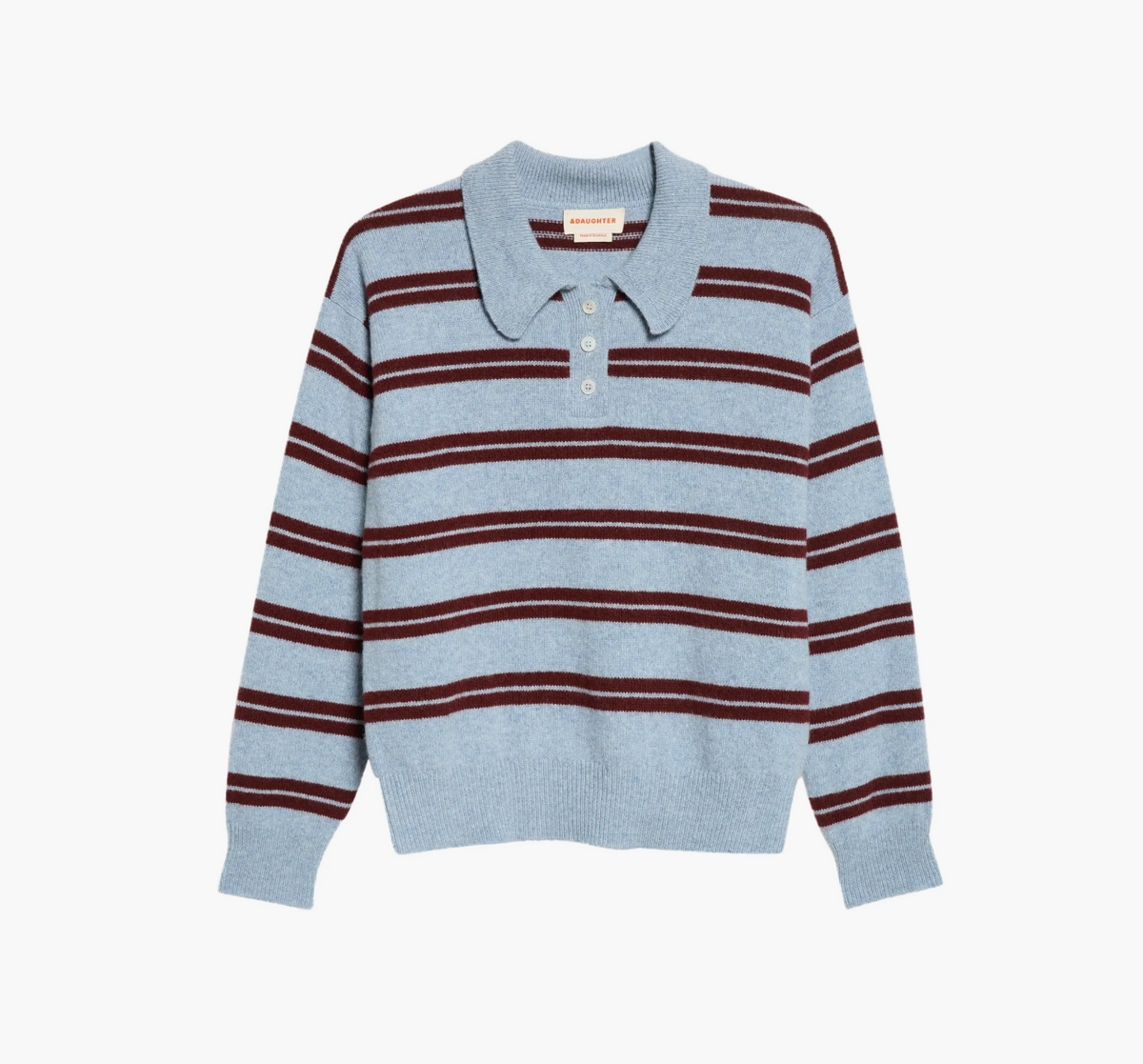 Edie Stripe Polo Shirt