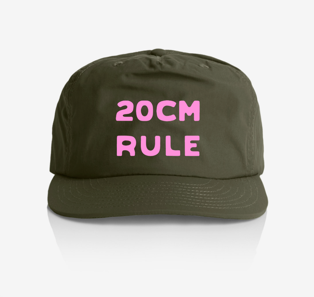 Adult Cooloir Hat - Army 20cm Rule