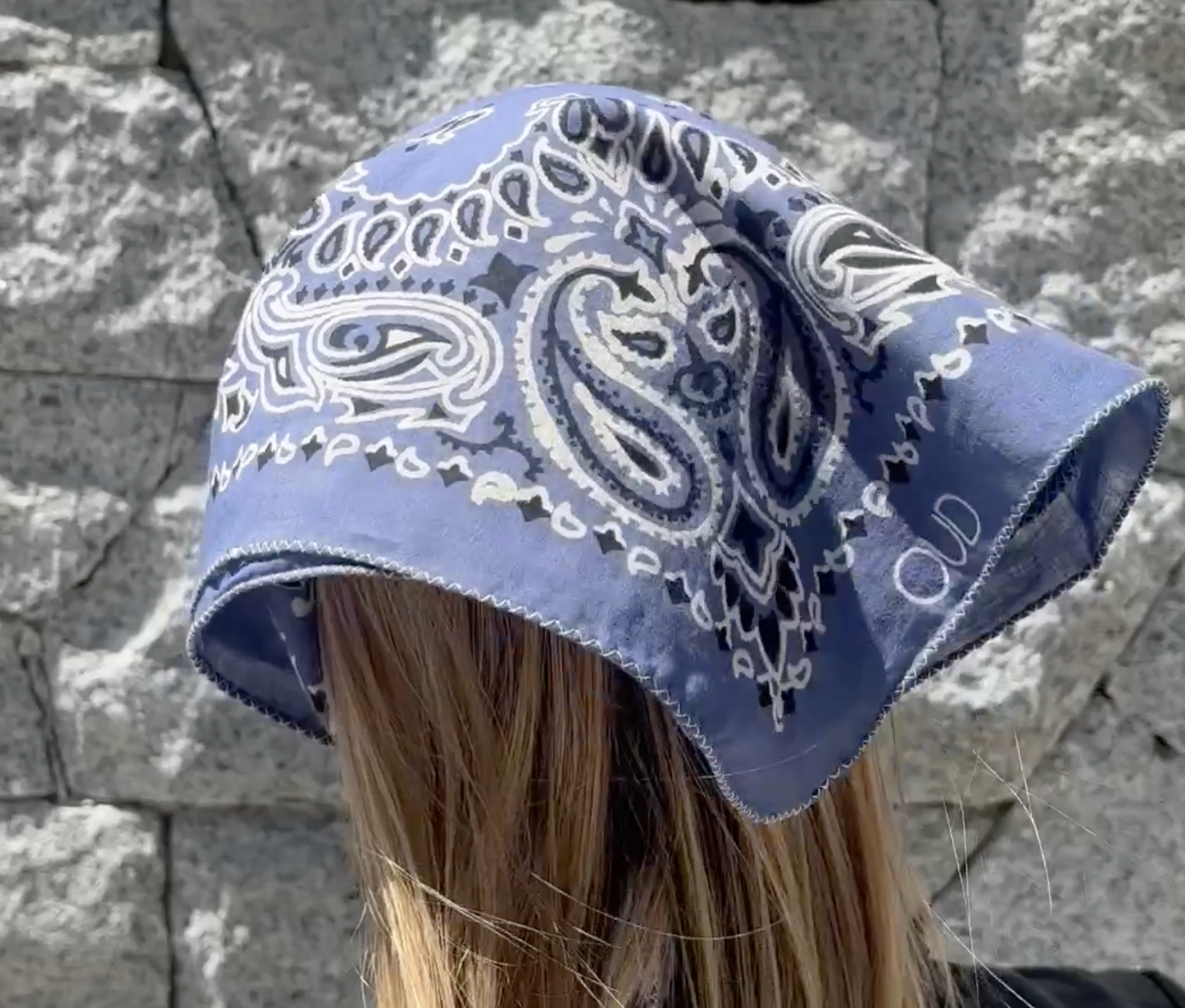 Oud Bandana - Vintage Blue