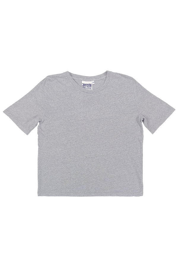 Silverlake Cropped Tee - Heather Gray