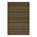 Skinny Stripe Shag Utility in Bright Multi - 24 x 36