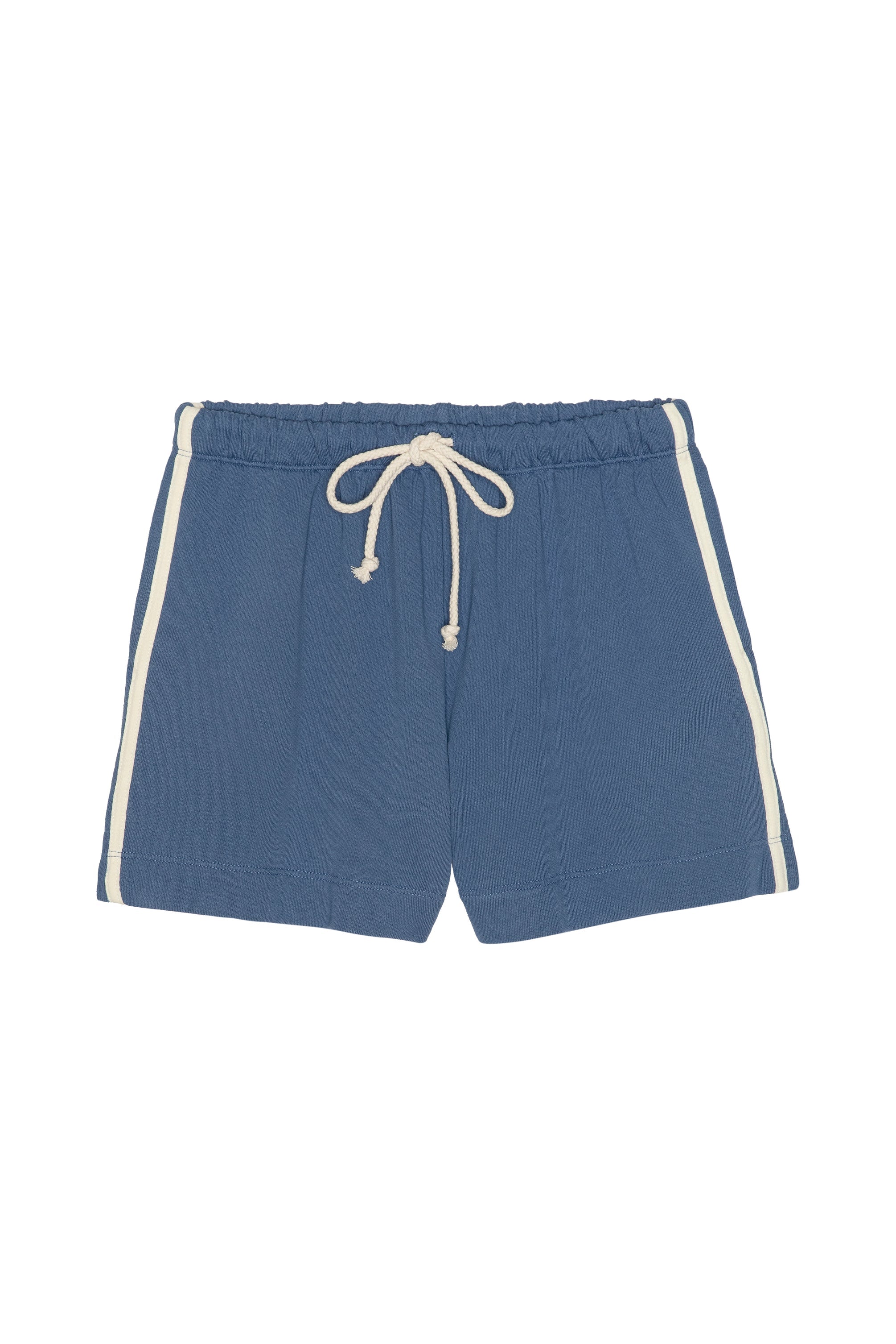 Eco Terry Stripe Short - Lapis