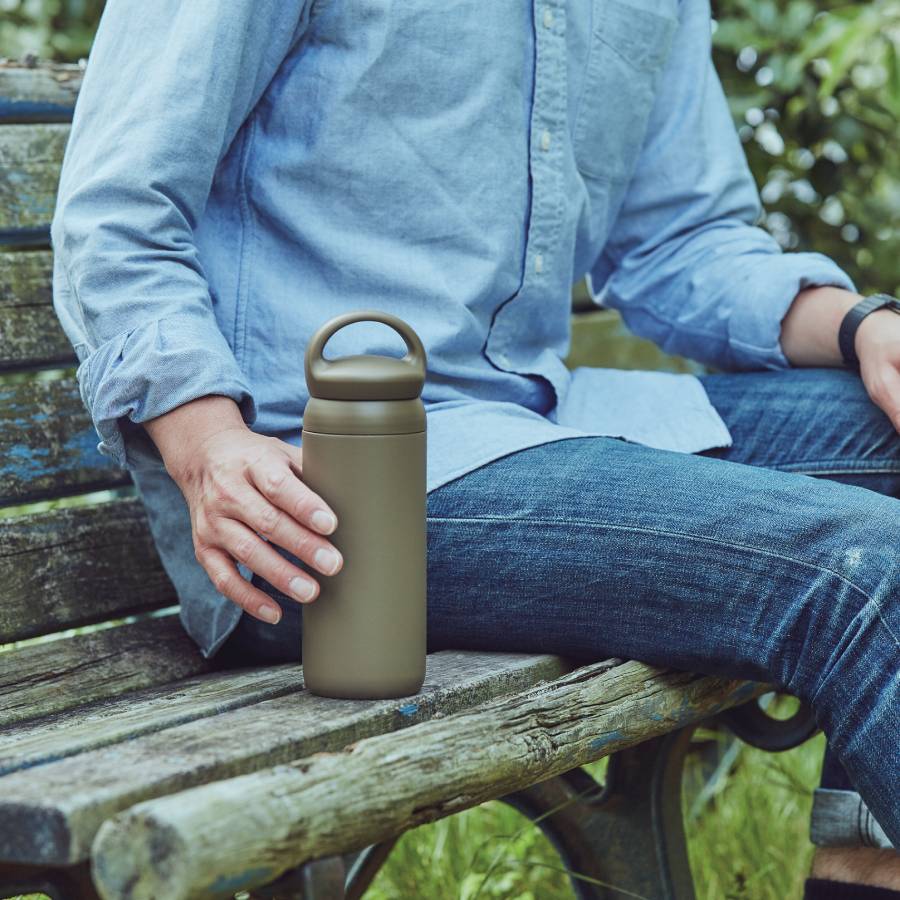 KINTO DAY OFF Tumbler 500ml / 17oz - Khaki