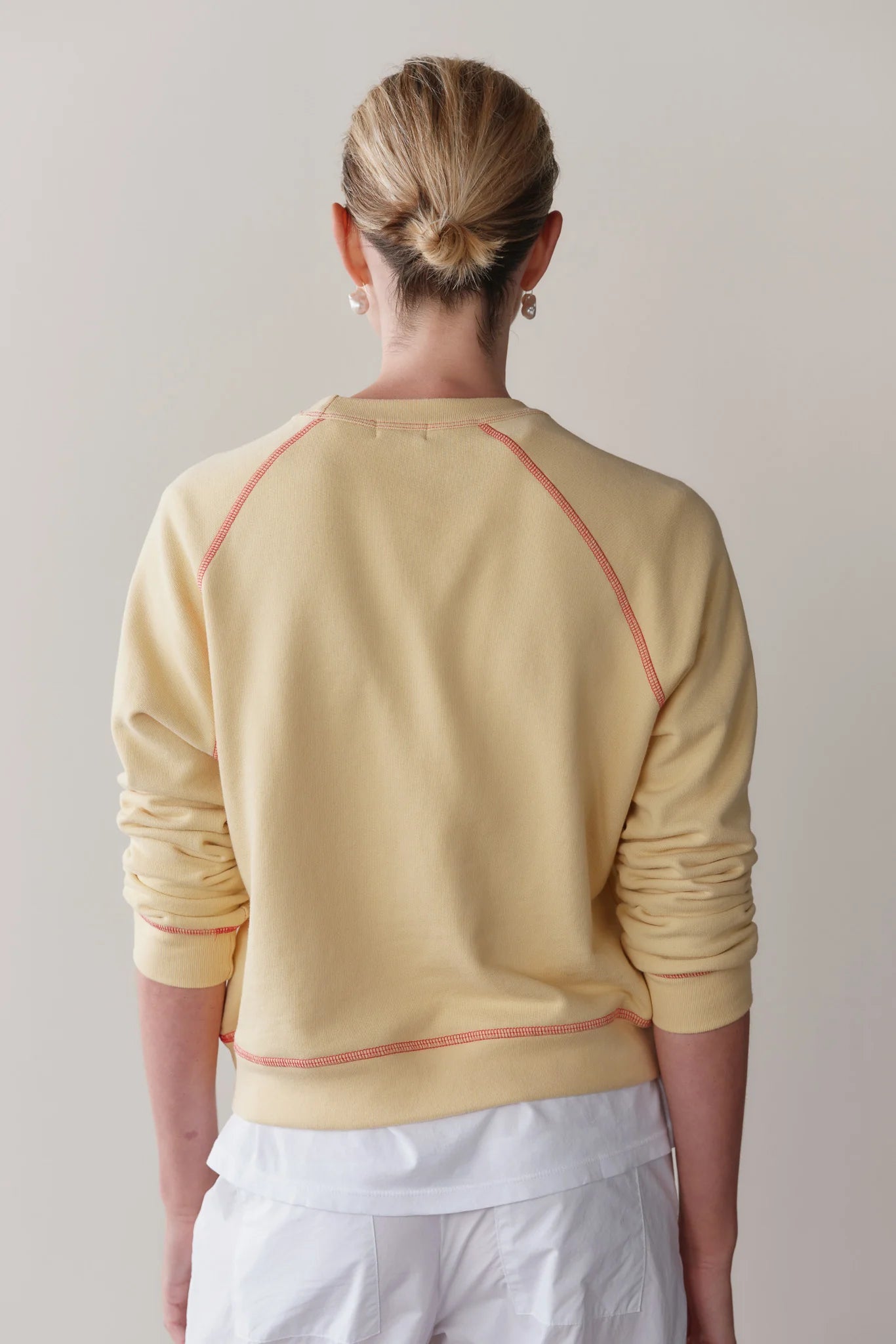 Eco Terry Contrast Stitch Sweatshirt