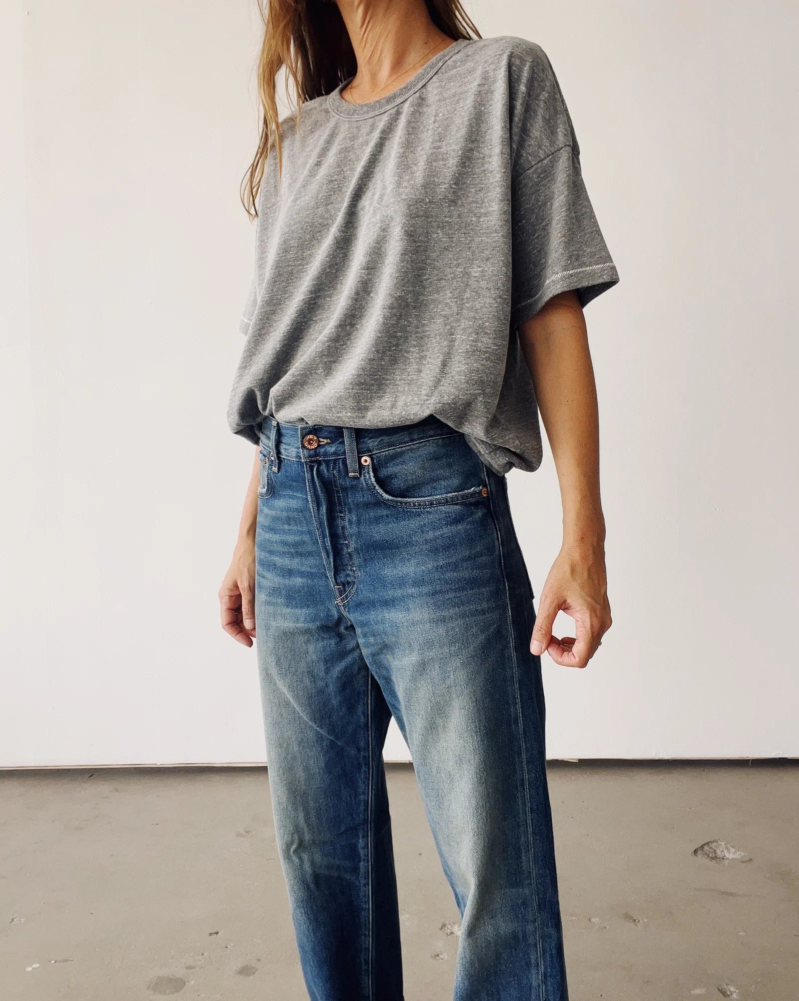 Oversized Tee - Grey